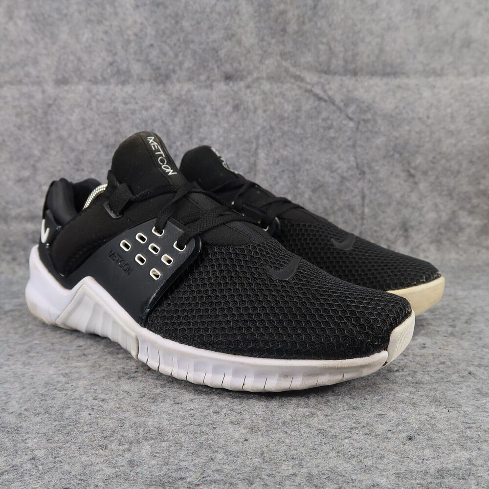 Nike Shoes Mens 10.5 Athletic Sneaker Free X Metcon 2 Cross Train Crossfit Black